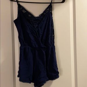 Blue Romper